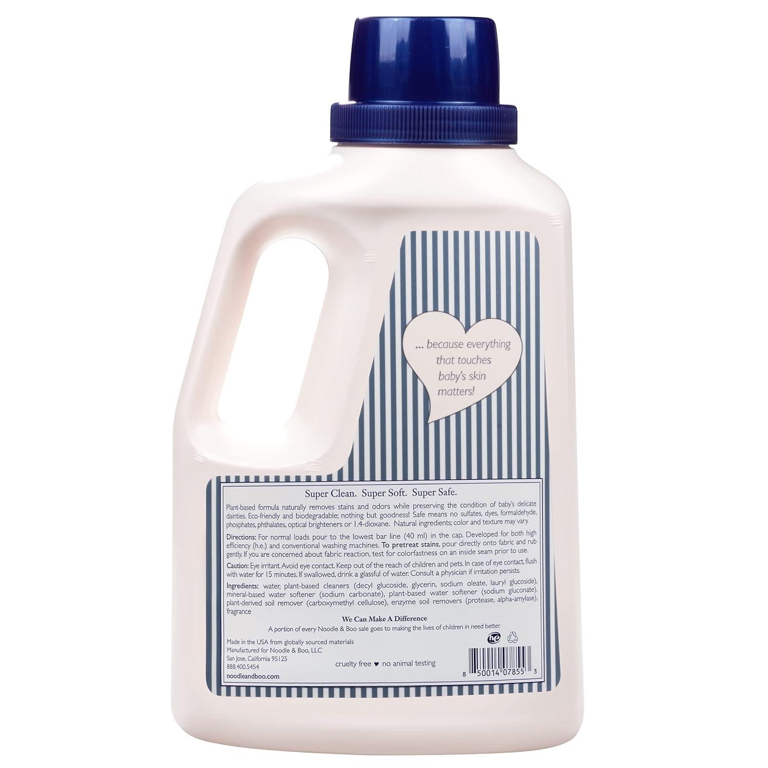 image:imageNoodle amp Boo Baby Laundry Essentials UltraSafe Laundry Detergent120 Fl Oz Pack of 1