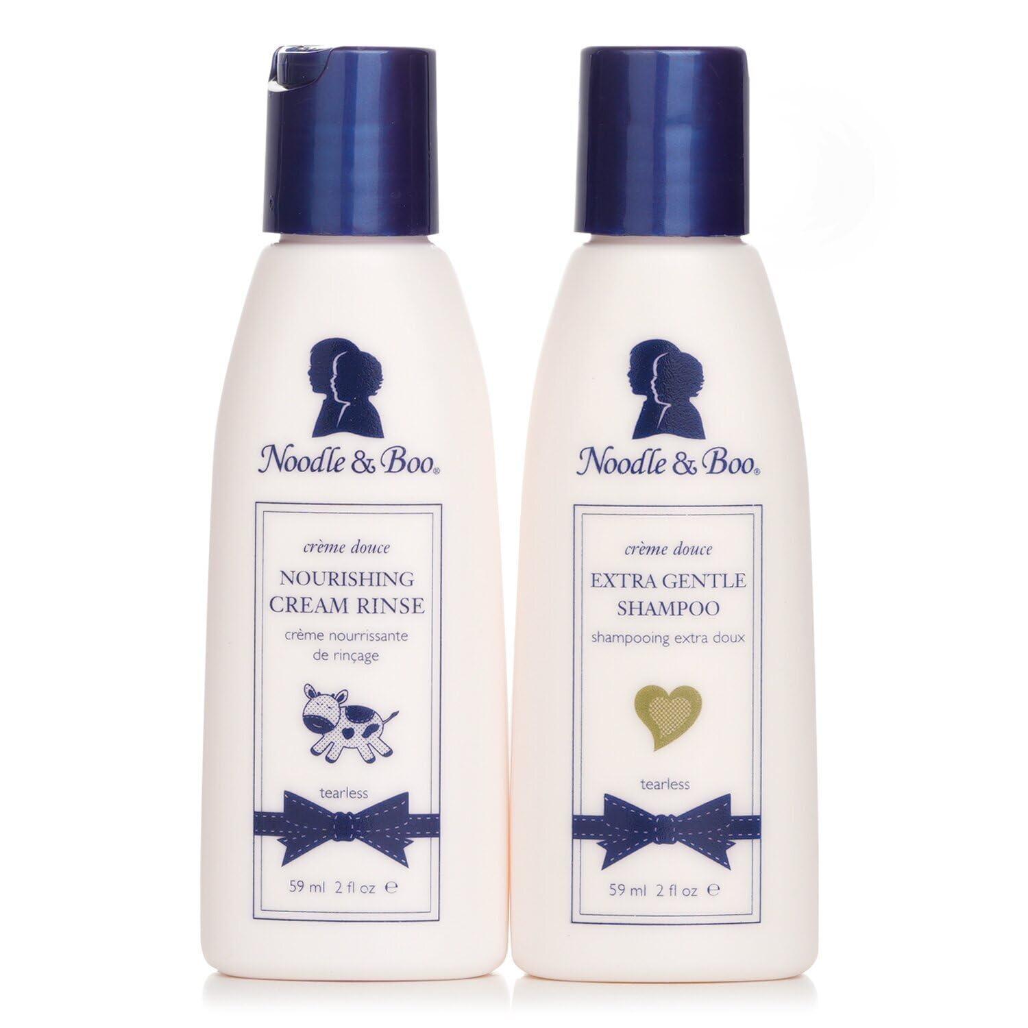 image:imageNoodle amp Boo Extra Gentle Baby Shampoo and Nourishing Cream Rinse Set4 Fl Oz Pack of 1