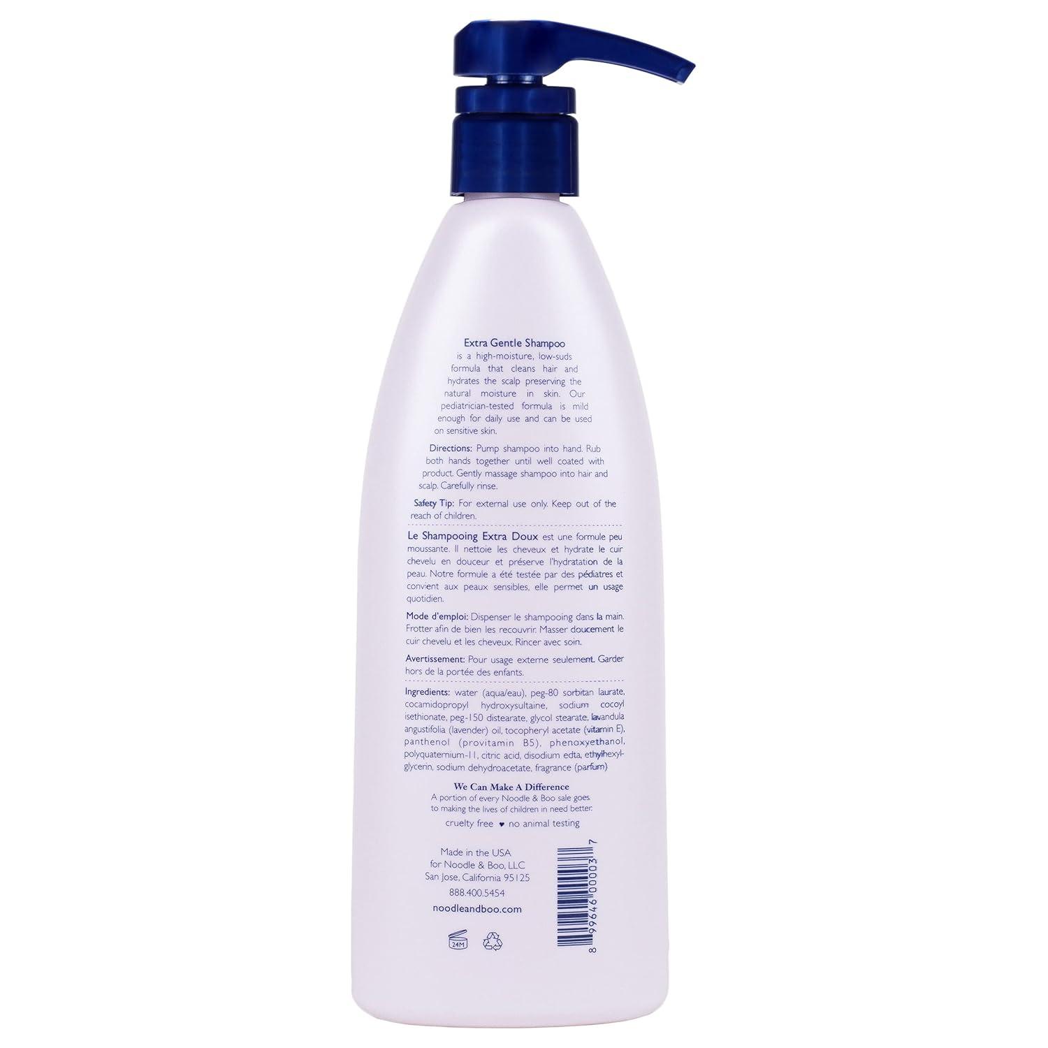 image:imageNoodle amp Boo Lavender Newborn Extra Gentle Shampoo Tear Free Pediatrician Tested Hydrating Baby Shampoo Free of Parabens Phthalates Sulfates and Dyes16 Fl Oz Pack of 1
