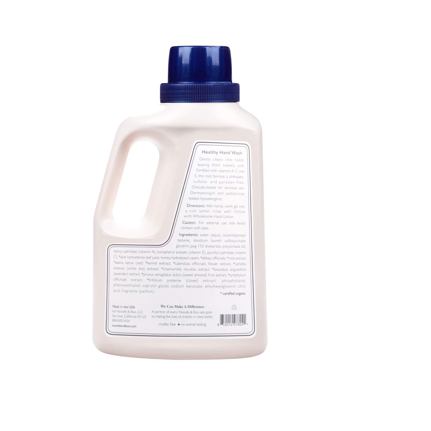 image:imageNoodle amp Boo Soap Free Gentle Healthy Hand Wash for BabiesCrme Douce