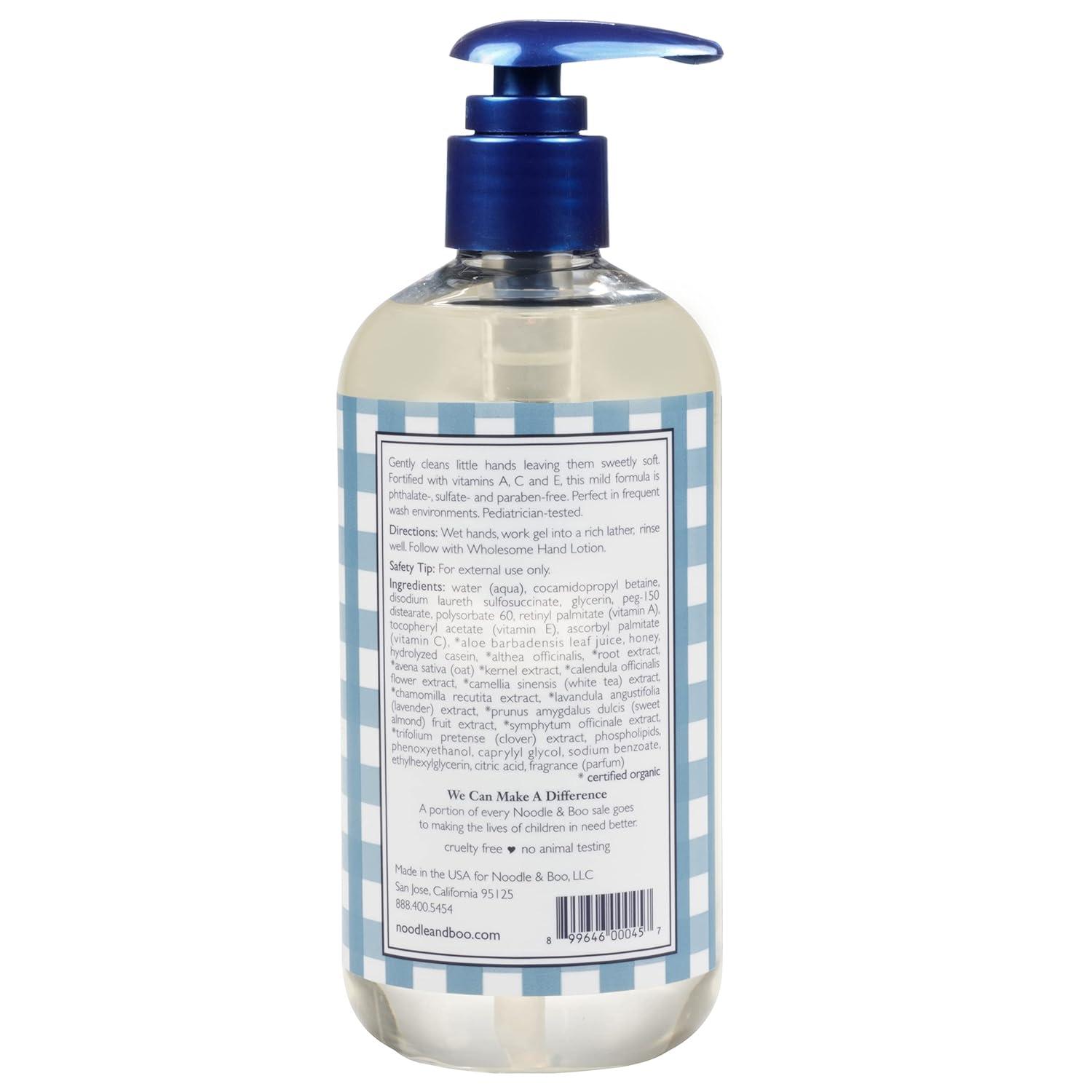 image:imageNoodle amp Boo Soap Free Gentle Healthy Hand Wash for BabiesCrme Douce