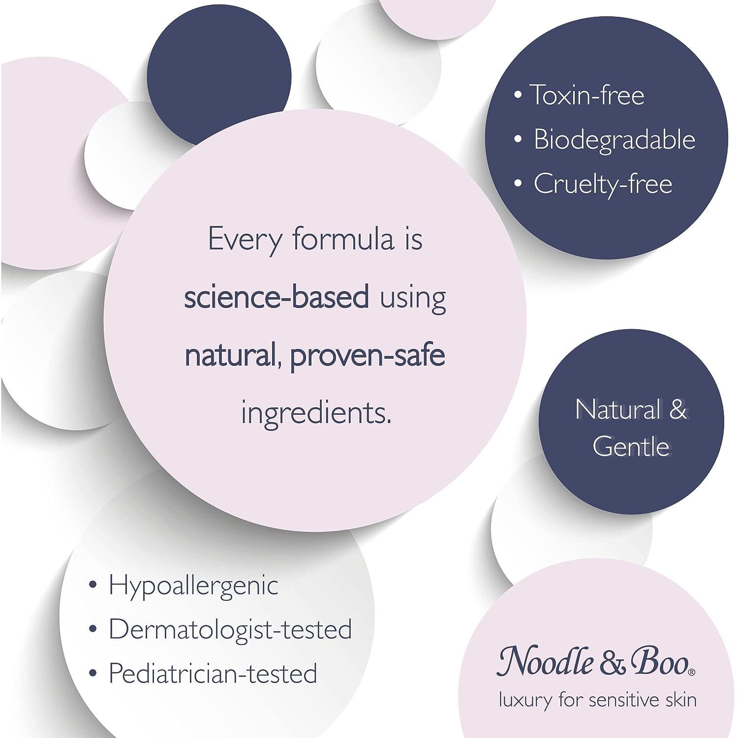 image:imageNoodle amp Boo Ultimate Baby Body and Face Cleansing ClothsCrme Douce