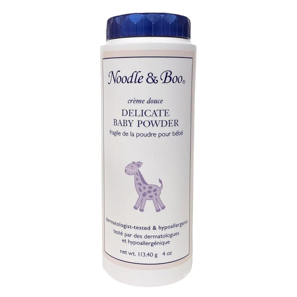 image:imageNoodle amp Boo Delicate Baby Powder with Pure Cornstarch and Aloe Talc FreeCrme Douce
