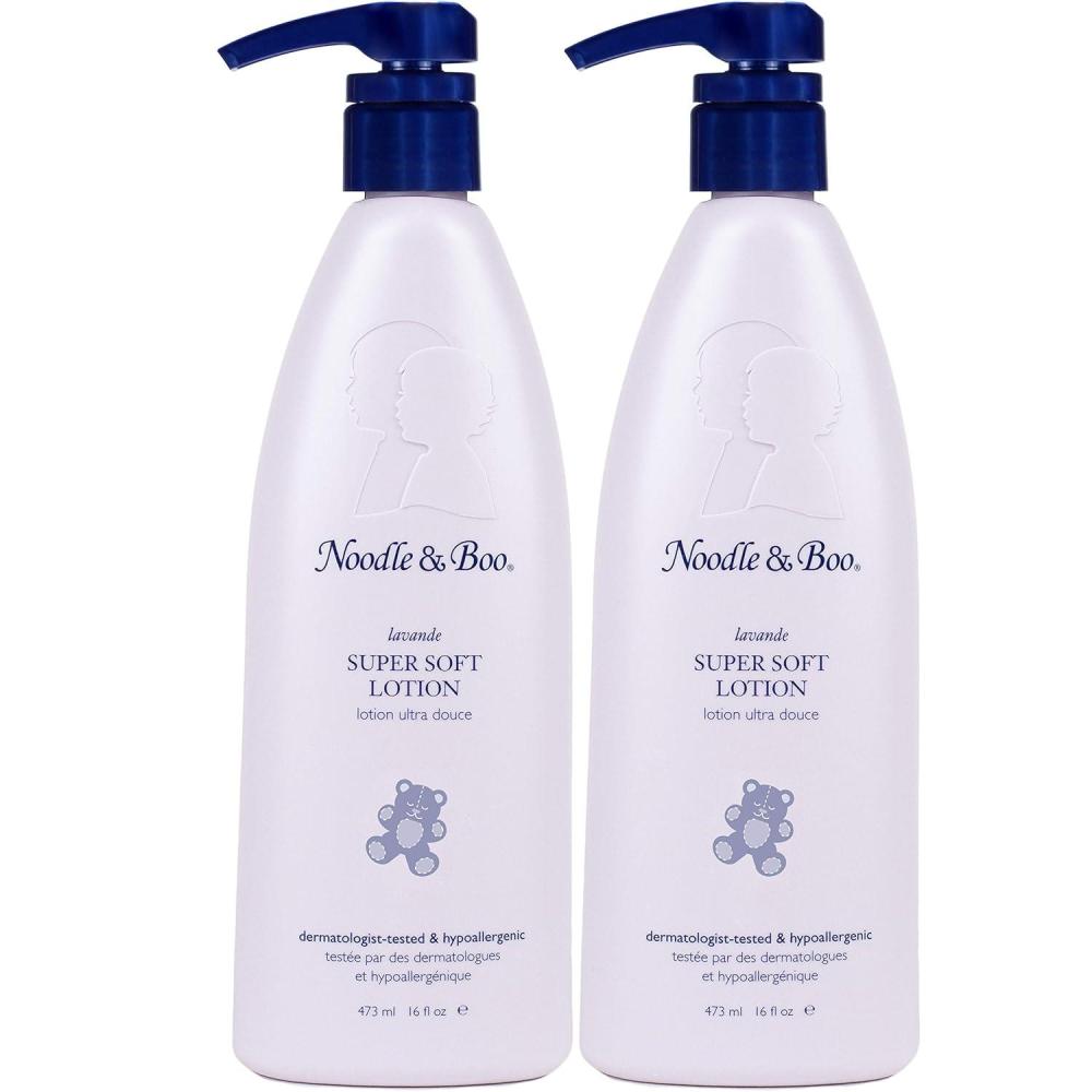 image:imageNoodle amp Boo Lavender Super Soft Moisturizing Lotion for Daily Newborn and Baby Care16 Fl Oz Pack of 2