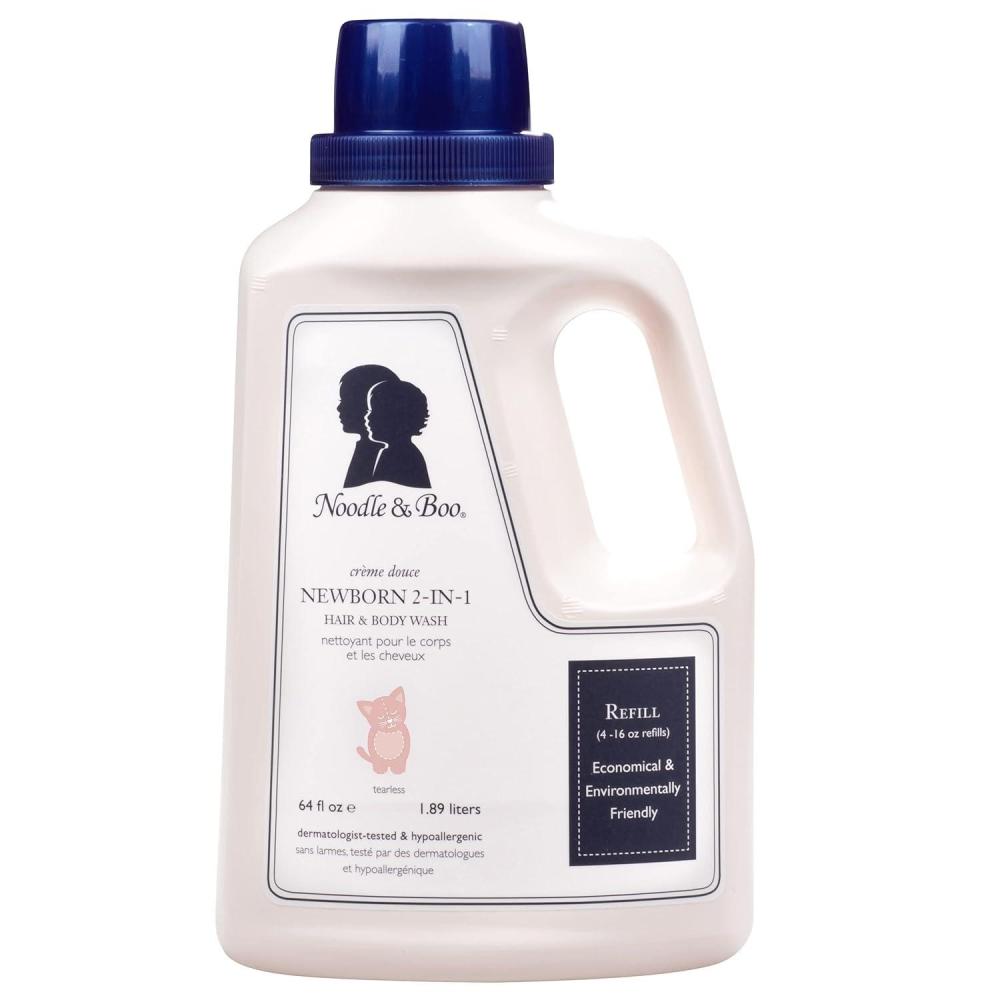 image:imageNoodle amp Boo Newborn 2in1 Baby Shampoo and Body Wash TearFree Hypoallergenic Baby Bath Essentials Moisturizing pHBalanced VitaminEnriched PediatricianTested64 Fl Oz Pack of 1