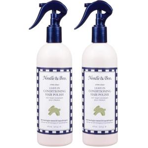 Noodle & Boo Moisturizing Conditioning Hair Polish Detangler for Newborn and Baby(16 Fl Oz (Pack of 2))