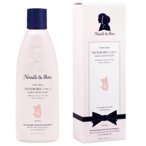 Noodle & Boo Newborn 2-in-1 Baby Shampoo and Body Wash, Tear-Free, Hypoallergenic, Baby Bath Essentials, Moisturizing, pH-Balanced, Vitamin-Enriched, Pediatrician-Tested(8 Fl Oz (Pack of 1))
