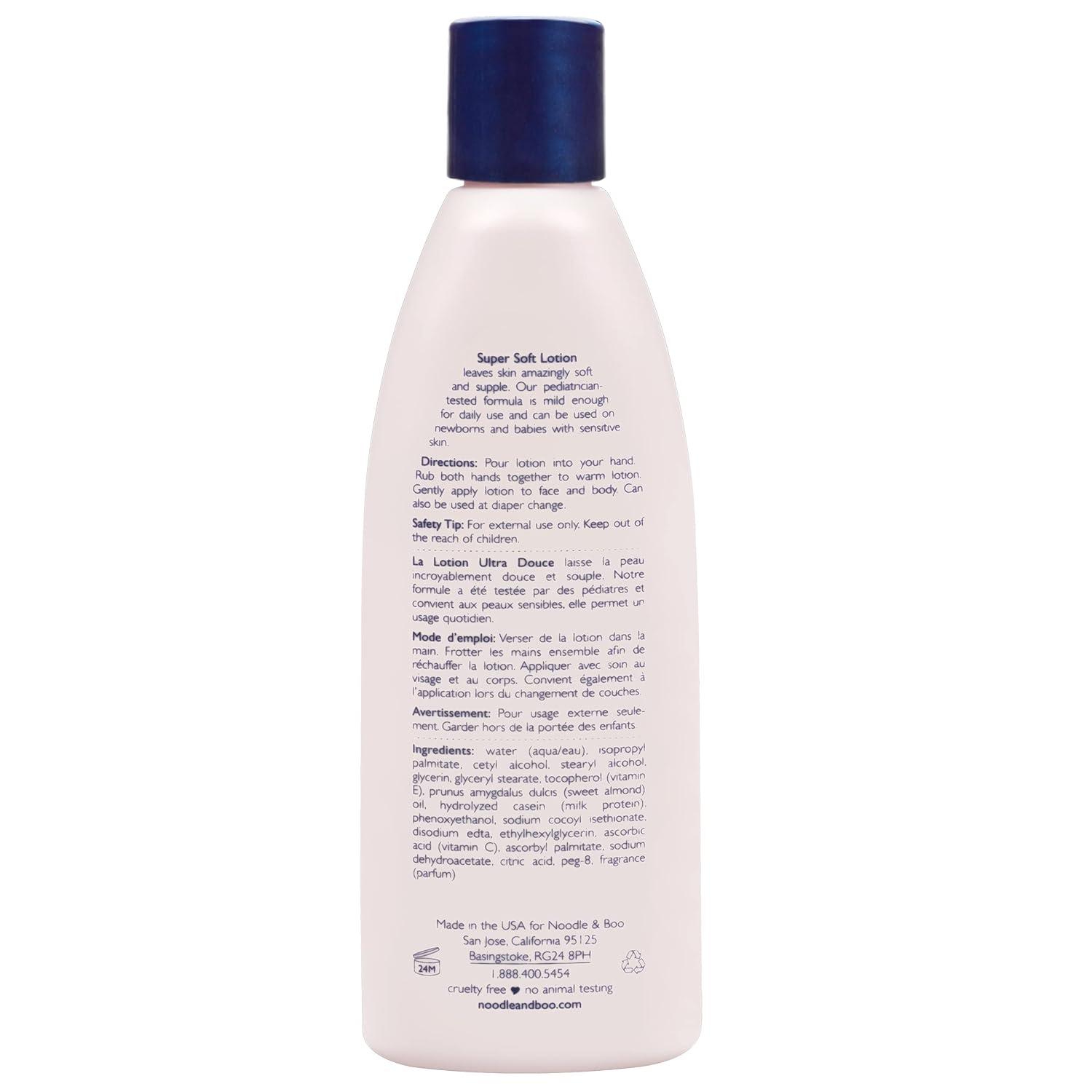 image:imageNoodle amp Boo Super Soft Moisturizing Lotion for Daily Baby Care8 FL Oz Pack of 1