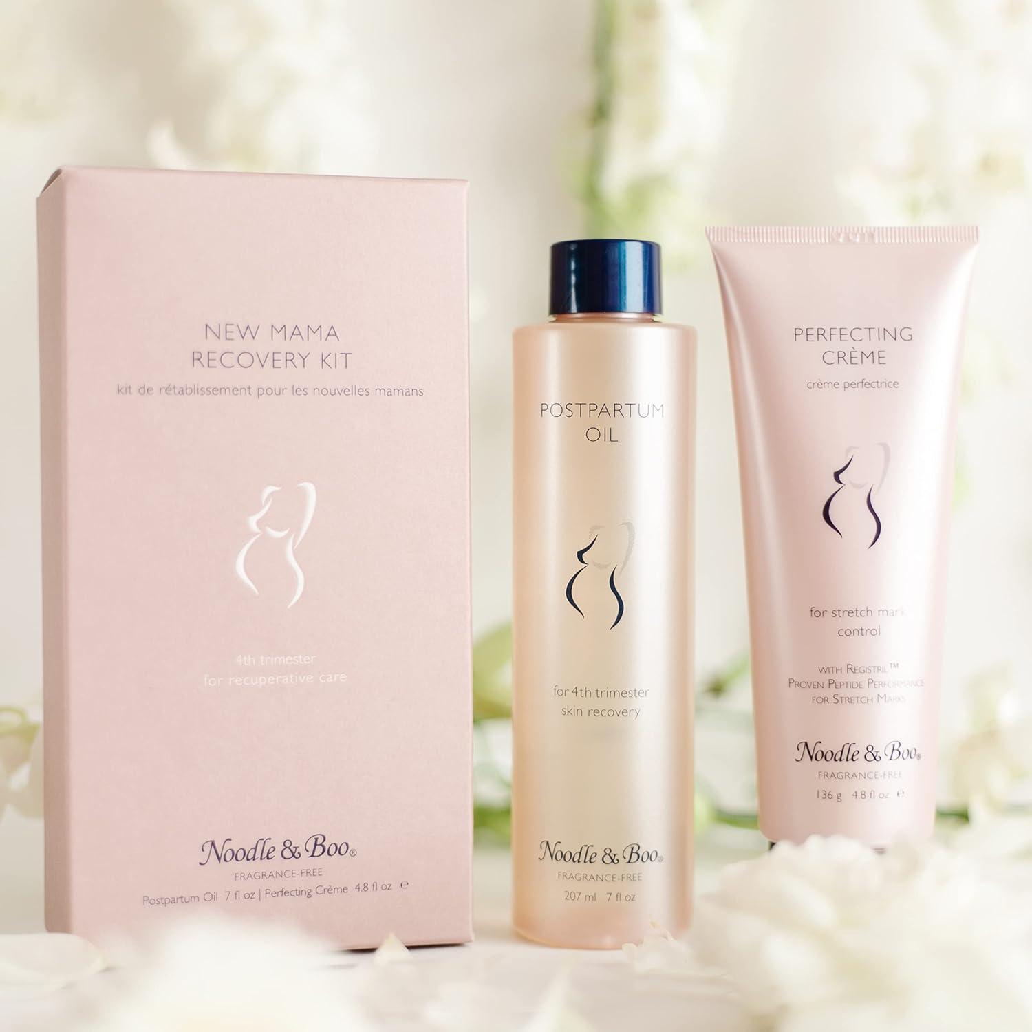 image:imageNoodle amp Boo New Mama Skin Care and Recovery Kit Perfecting Crme Postpartum Oil 4th Trimester 118 fl oz
